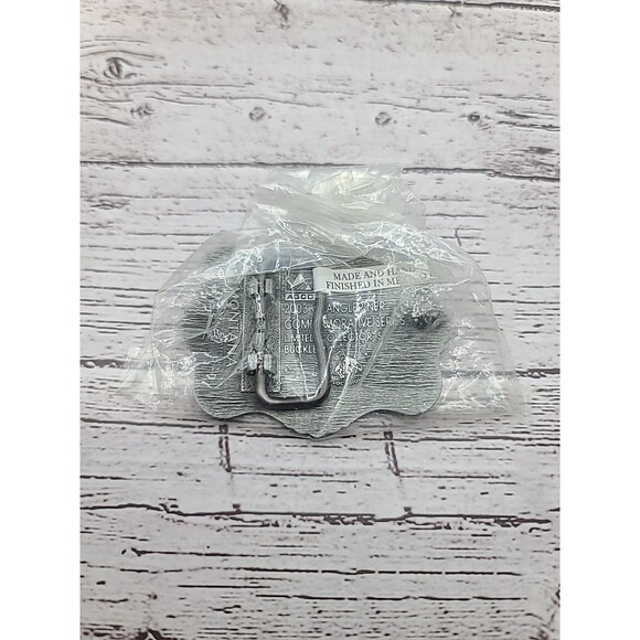 Vintage National Finals Rodeo Hesston 2003 NFR Youth Cowboy Belt Buckle - Picture 6 of 8